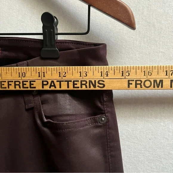 7 For All Mankind Distressed Skinny Jeans Sz 27 - Picture 8 of 12